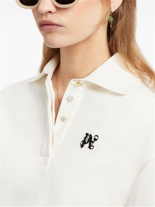 Polo con logo PALM ANGELS | PWGB012S24FAB0010310